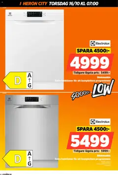 Power - erbjudanden - Förhandsvisning av reklamblad från butik Power aktuell från 16.10.2025 | Sida: 64 | Produkter: Diskmaskin, Galler, Kuvert