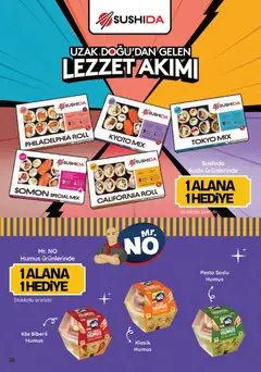 16.04.2026 tarihinden itibaren geçerli olan Migros kataloğu önizlemesi | Sayfa: 28 | Ürünler: Ekmek, Somon