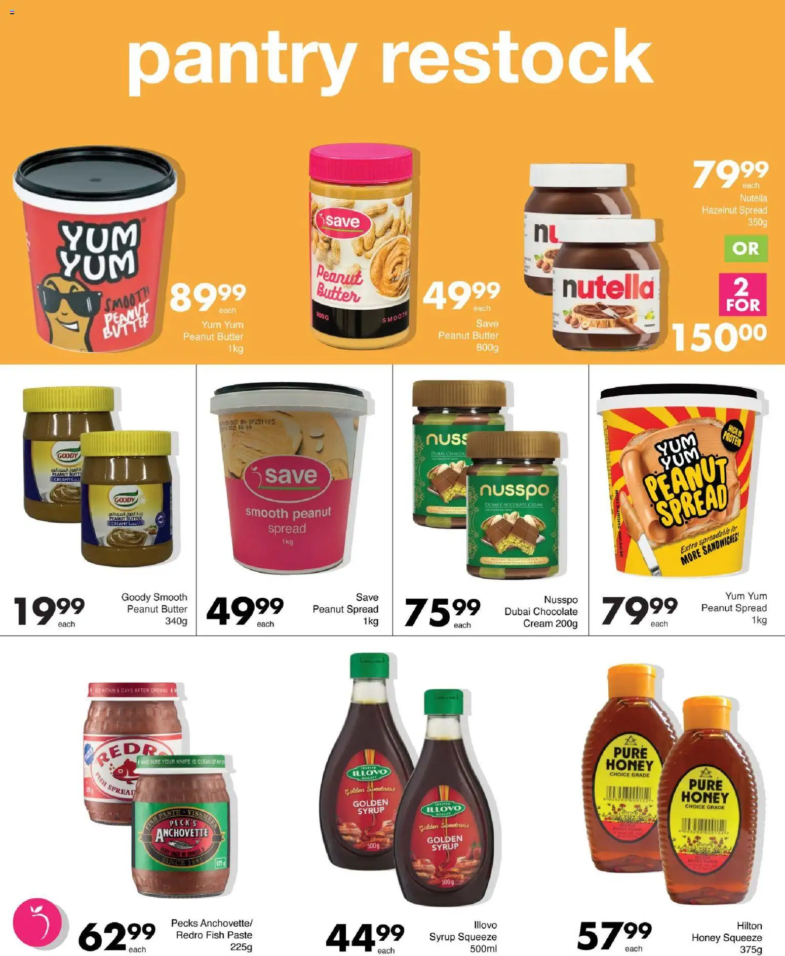 New Save catalogue – valid from 15.04.2026 | Page: 31 | Products: Chocolate, Fish, Cream, Syrup