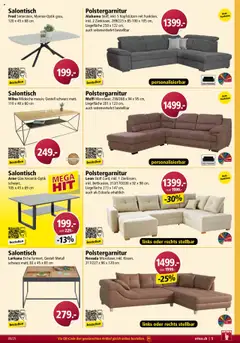 Otto's Aktionen Möbelflyer – gültig ab 01.09.2025 | Seite: 5 | Produkte: Bett, Ecksofa