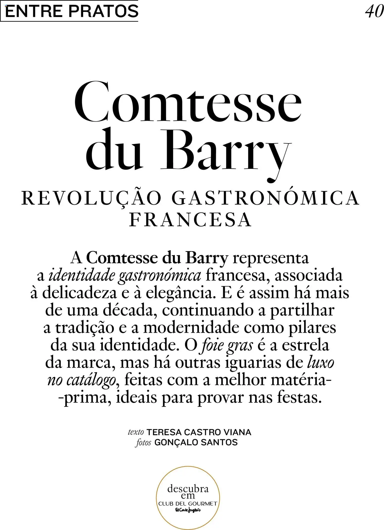 El Corte Ingles folheto │ válido de 26.11.2025 | Página: 40 | Produtos: Pratos