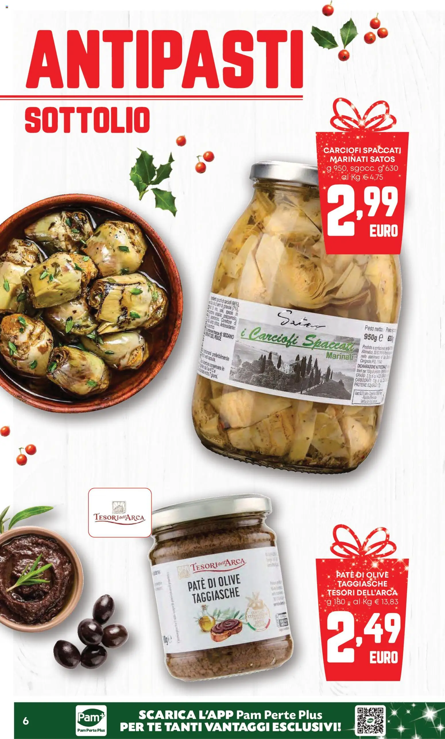 Volantino Panorama del 20.11.2025 | Pagina: 6 | Prodotti: Tè, Sedano, Olive, Carciofi