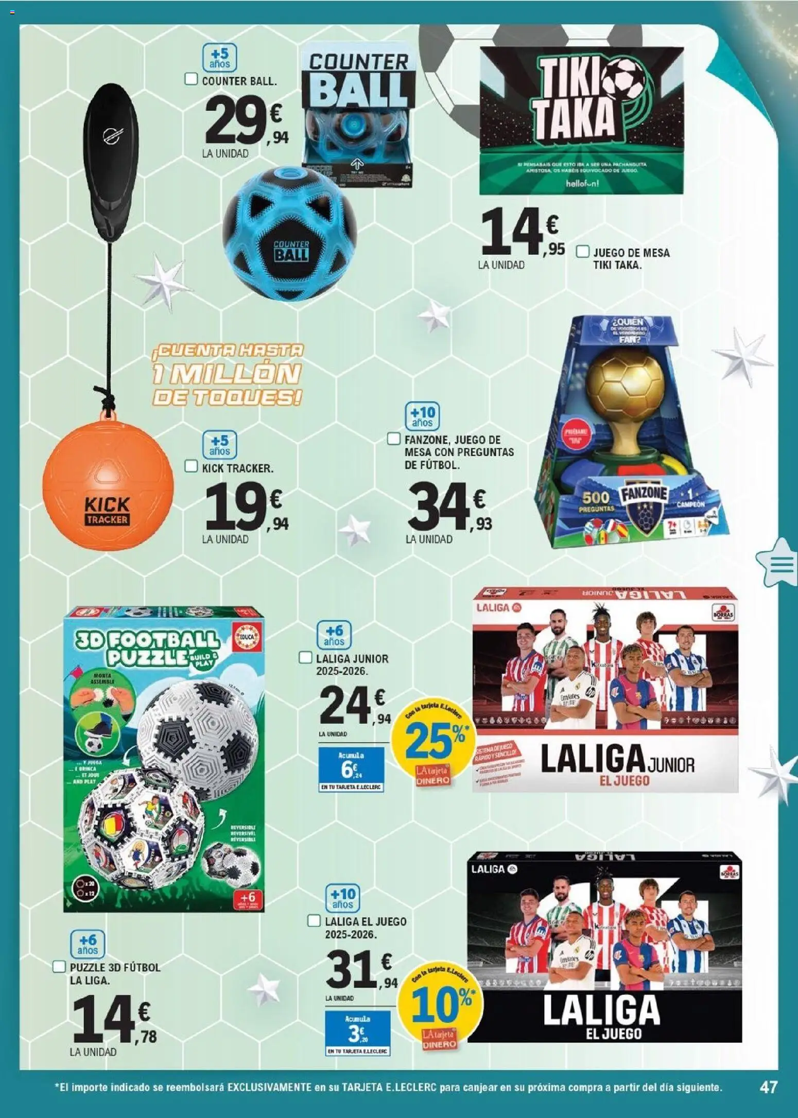 E.Leclerc - Juguetes  │ válido desde el 03.11.2025 | Página: 47 | Productos: Mesa