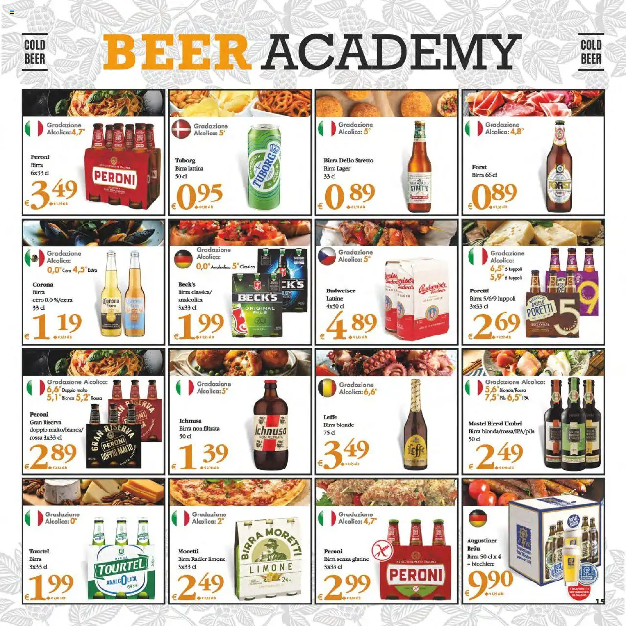 Volantino Decò del 12.08.2025 | Pagina: 15 | Prodotti: Birra, Limone