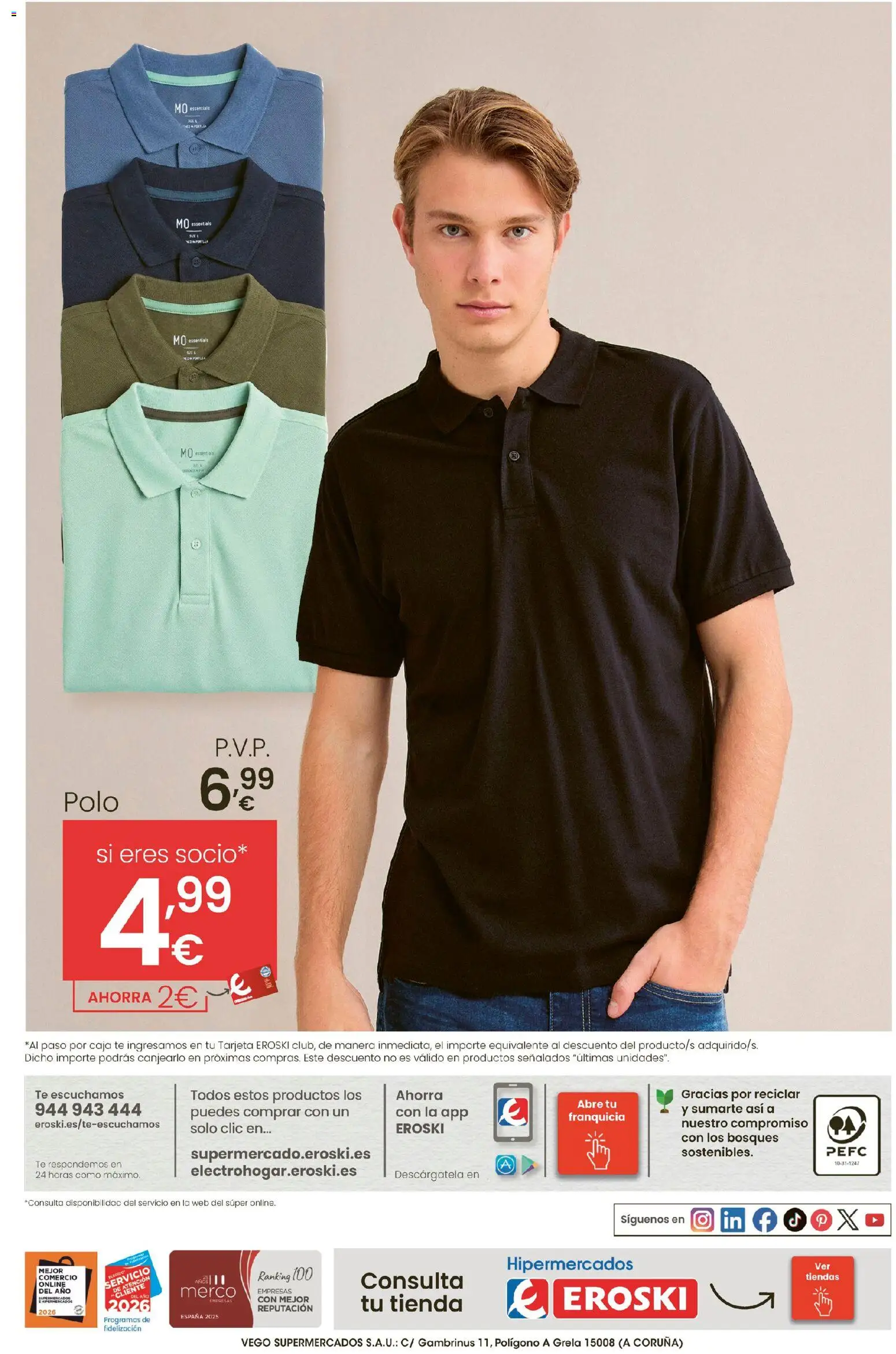 Eroski Moda primavera-verano 2026 │ válido desde el 26.03.2026 | Página: 16 | Productos: Té, Caja