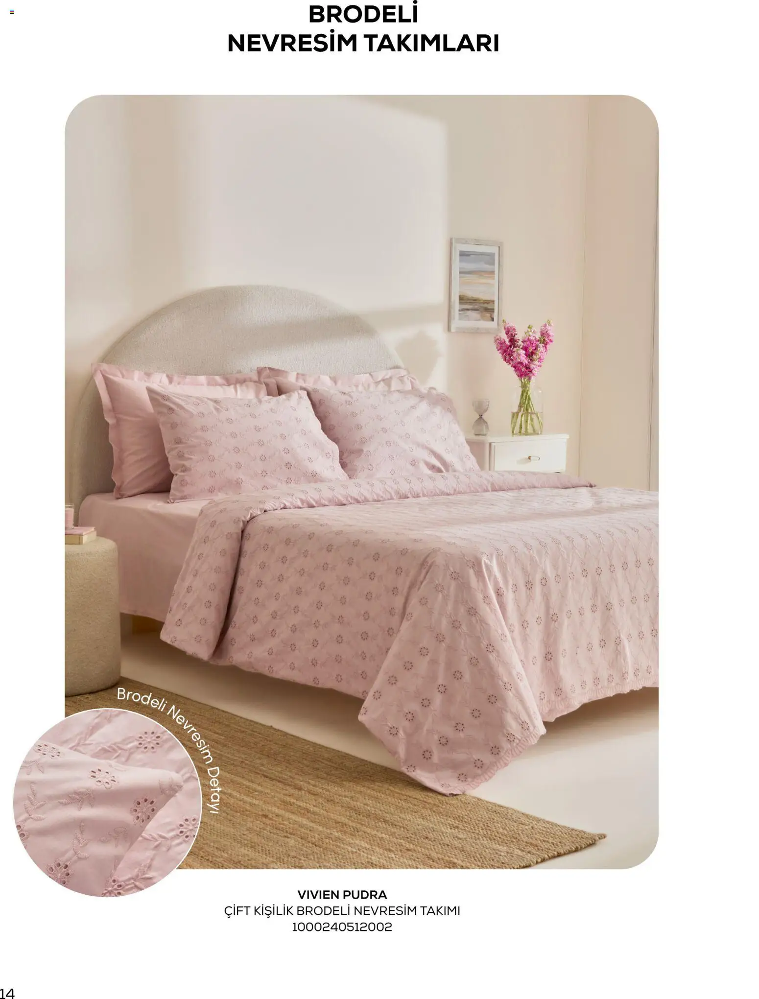 Karaca Home - Katalog Sezonsuz Karaca Home Şıklığı - İlkbahar / Yaz 2026 - 01.03.2026 tarihinden itibaren geçerlidir | Sayfa: 14 | Ürünler: Nevresim, Pudra, Nevresim takımları