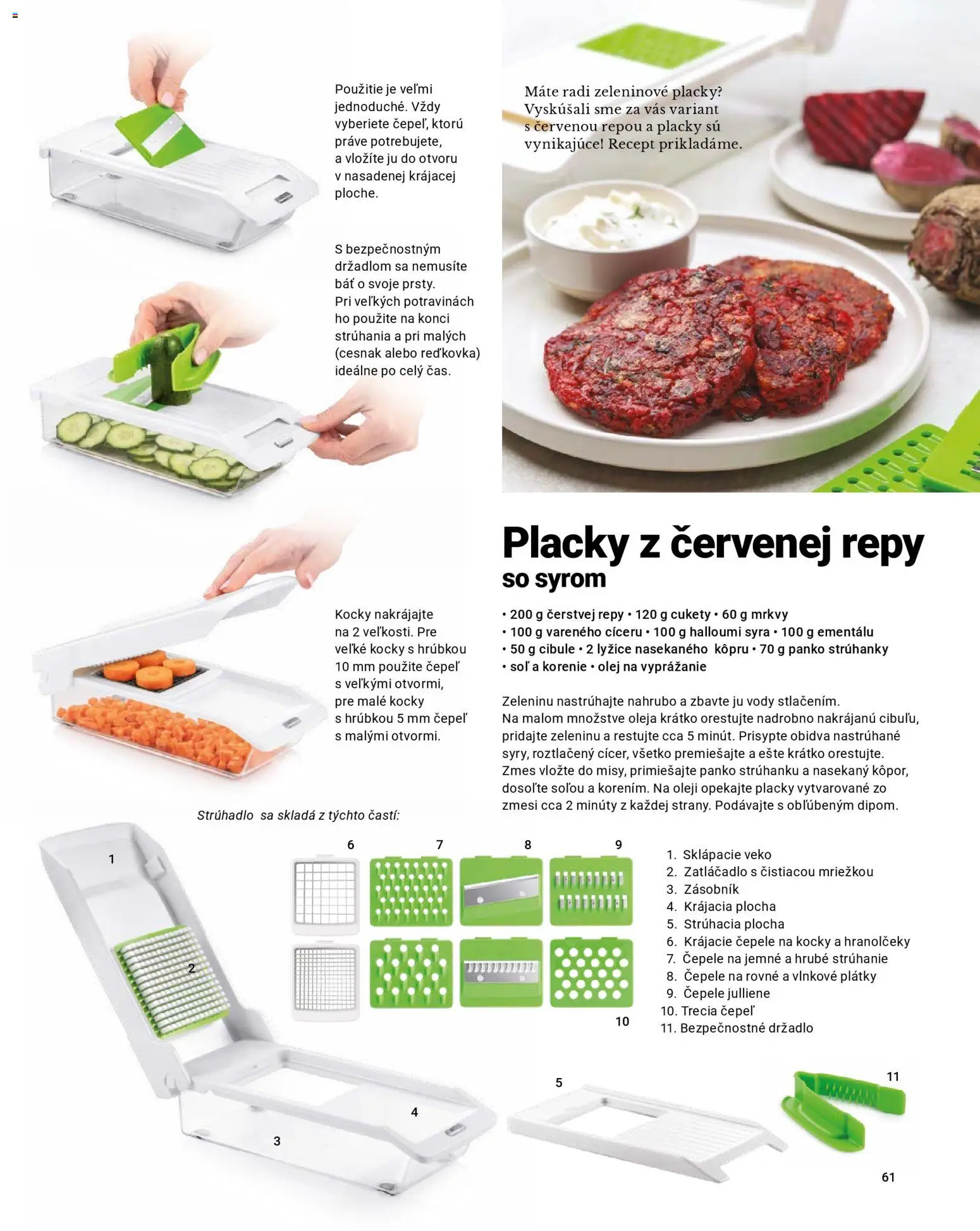 Nové TESCOMA akcie – leták je platný od 01.11.2025 | Strana: 61 | Produkty: Strúhadlo, Cesnak, Korenie, Soľ