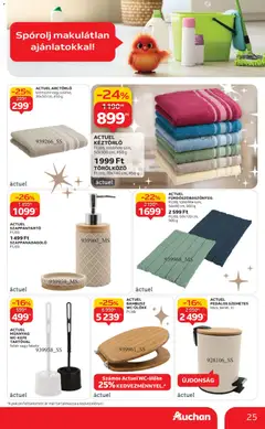 Auchan - Fehér hetek hipermarket ajánlataink - amely érvényes a következő dátumtól: 24.12.2025 | Oldal: 25