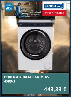 Katalog FRIGO & Co. - Pregled kataloga iz trgovine FRIGO & Co., vrijedi od 01.12.2025 | Stranica: 5 | Proizvodi: Perilica rublja