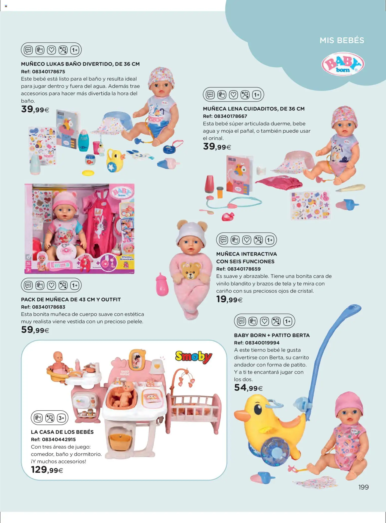 El Corte Inglés ofertas │ válido desde el 27.10.2025 | Página: 199 | Productos: Té, Muñeca, Baño