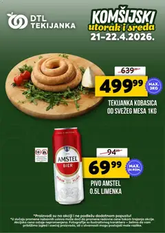 Tekijanka katalog Komšijski utorak i sreda - pregled Tekijanka kataloga - važi od 21.04.2026