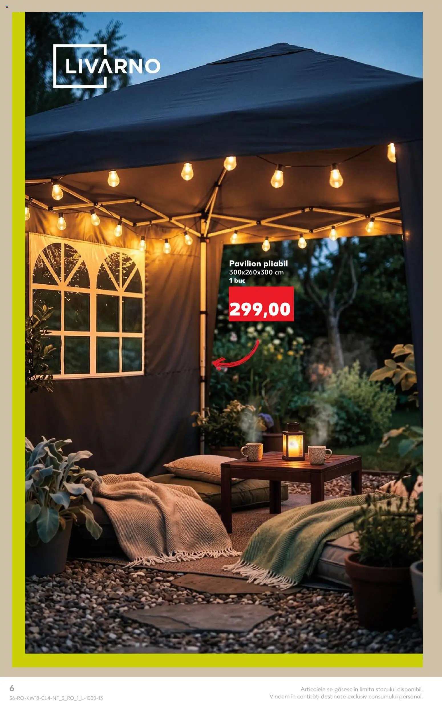 Noul catalog Kaufland – valabil de la 29.04.2026 | Pagină: 6 | Produse: Pavilion