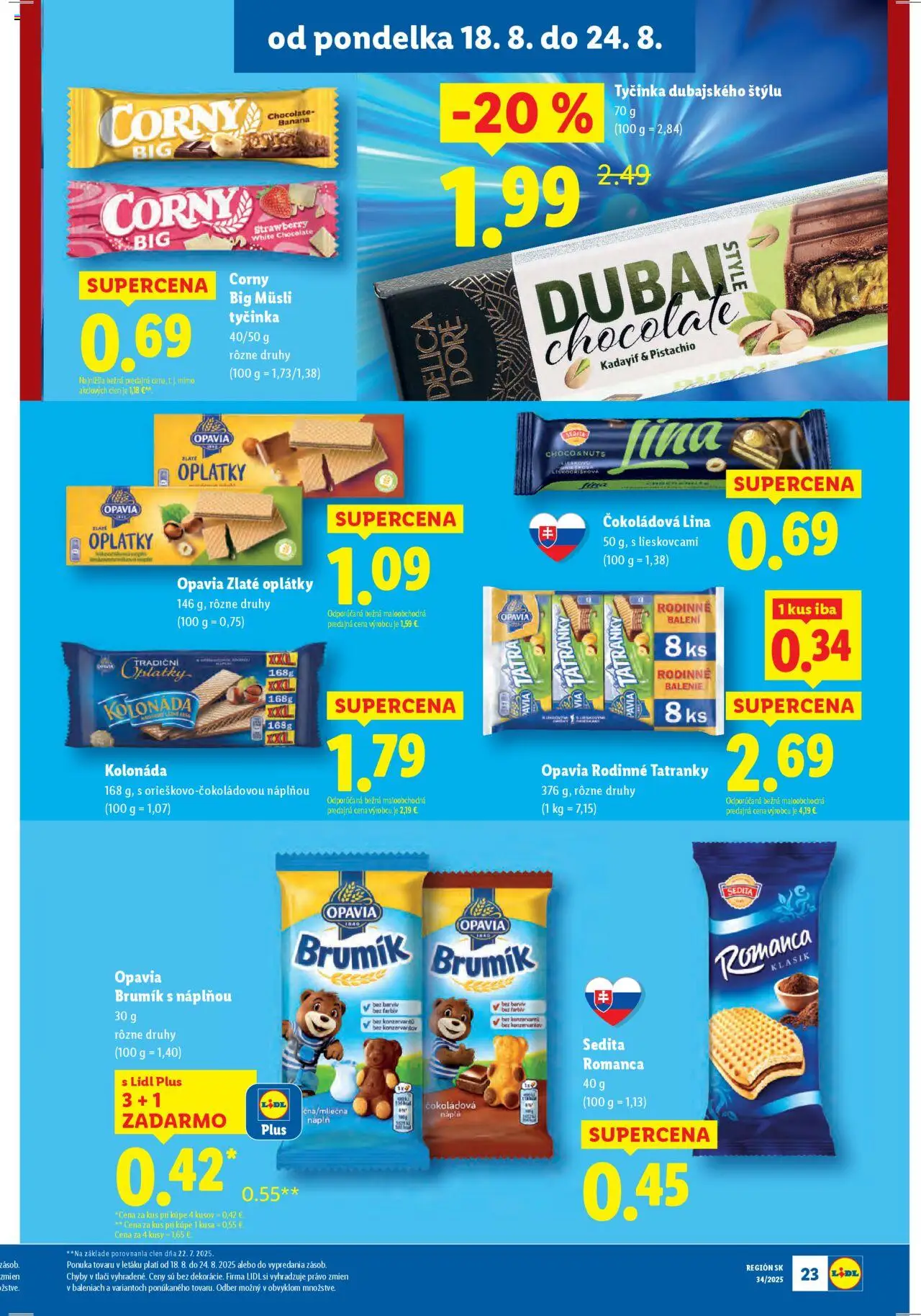 Lidl leták │ platný od 18.08.2025 | Strana: 23