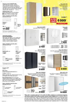 Náhled letáku Sconto nábytek leták od 15.10.2025 | Strana: 3 | Produkty: Postel, Šatní skříň, Champagne, Skříň