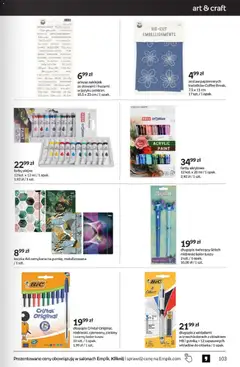 Pogląd oferty "Empik promocje" - ważna od 25.03.2026 | Strona: 103 | Produkty: Farby akrylowe