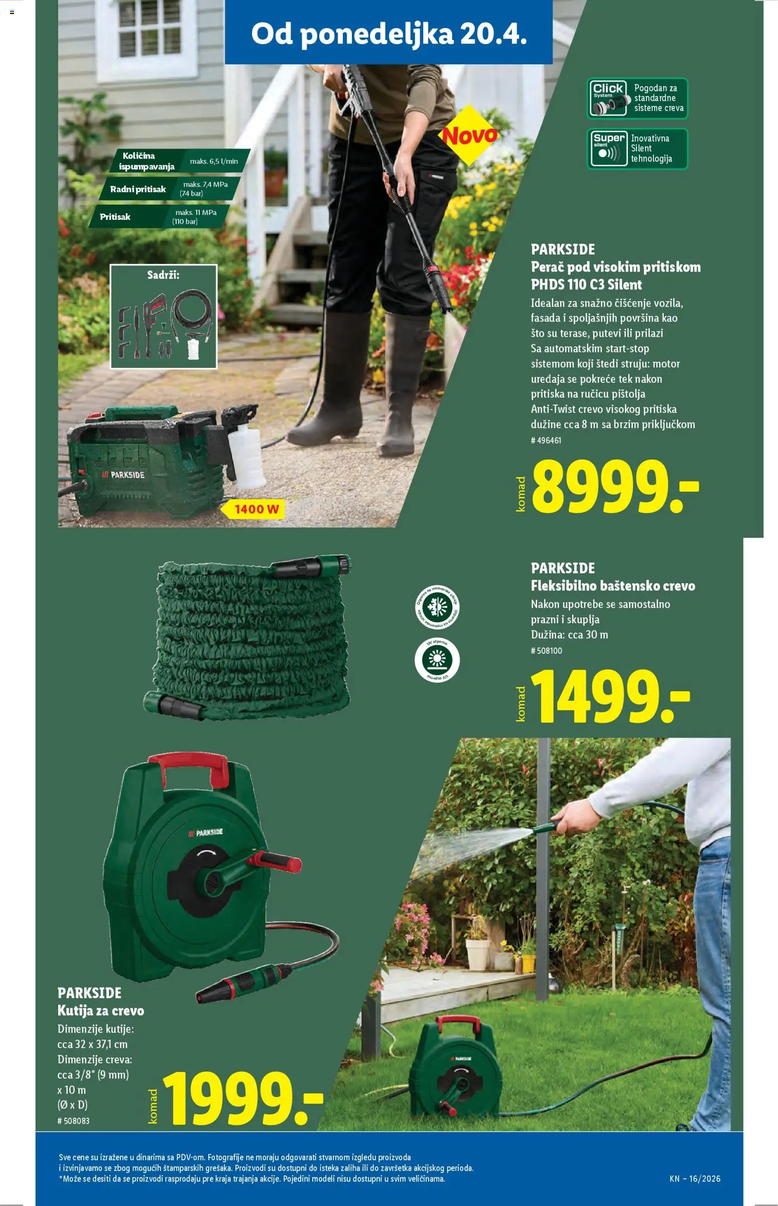 Lidl katalog - važi od 16.04.2026 | Strana: 81 | Proizvode: Parkside, Sto, Kutija