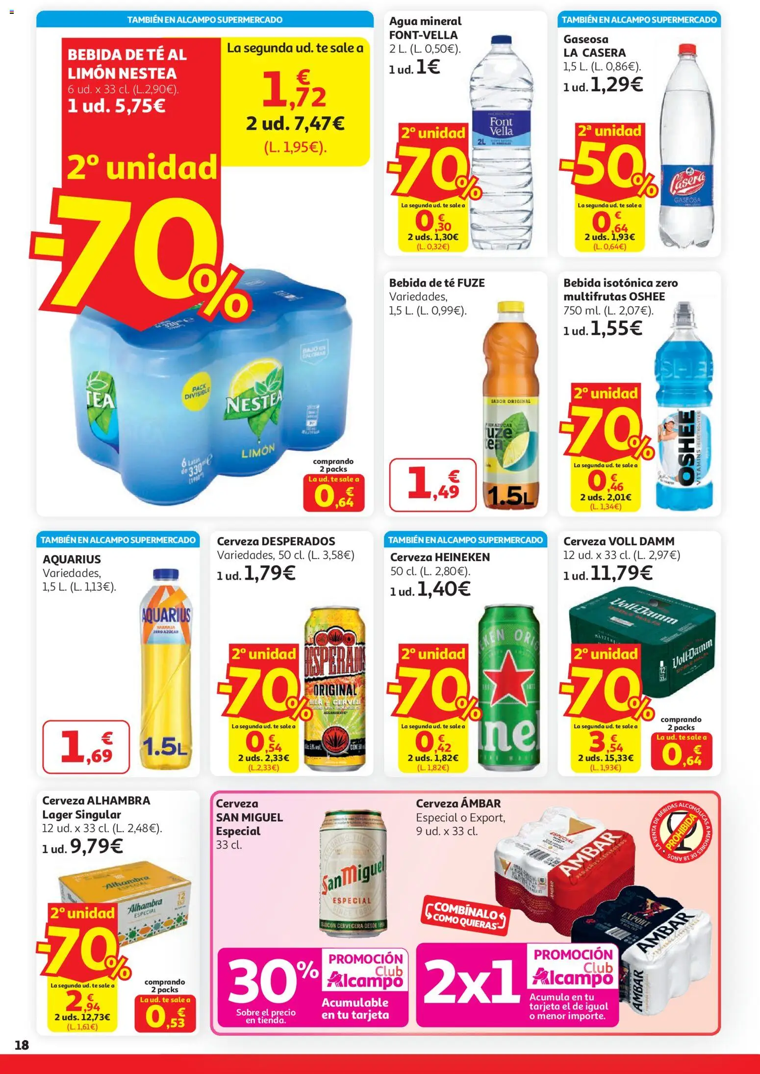 Alcampo HG Unico │ válido desde el 25.03.2026 | Página: 18