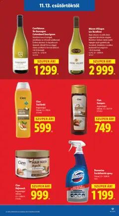 Cien Tusfürdő, Argánolajjal 750 ml - amely érvényes a következő dátumtól: 13.11.2025 | Oldal: 17