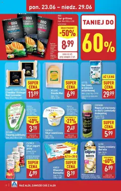 Aldi Gazetka od 23.06.2025 | Strona: 8 | Produkty: Skyr waniliowy, Czekolady, Malina, Alpro