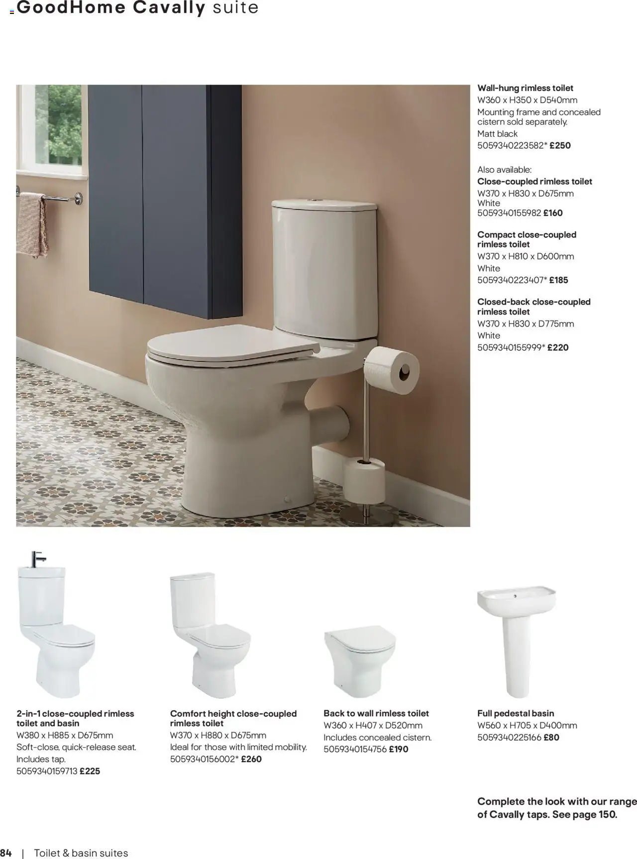  | Page: 84 | Products: Toilet