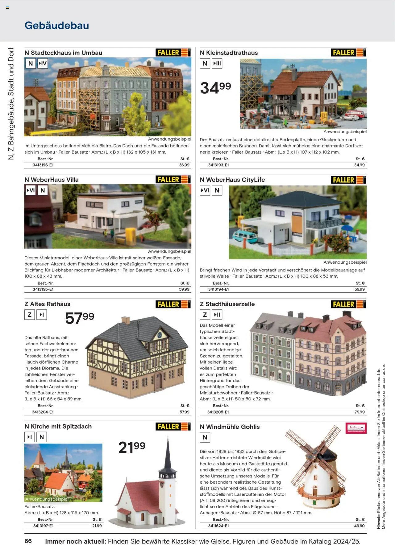 Conrad  Modellbahn Katalog - gültig ab dem 25.08.2025 | Seite: 68