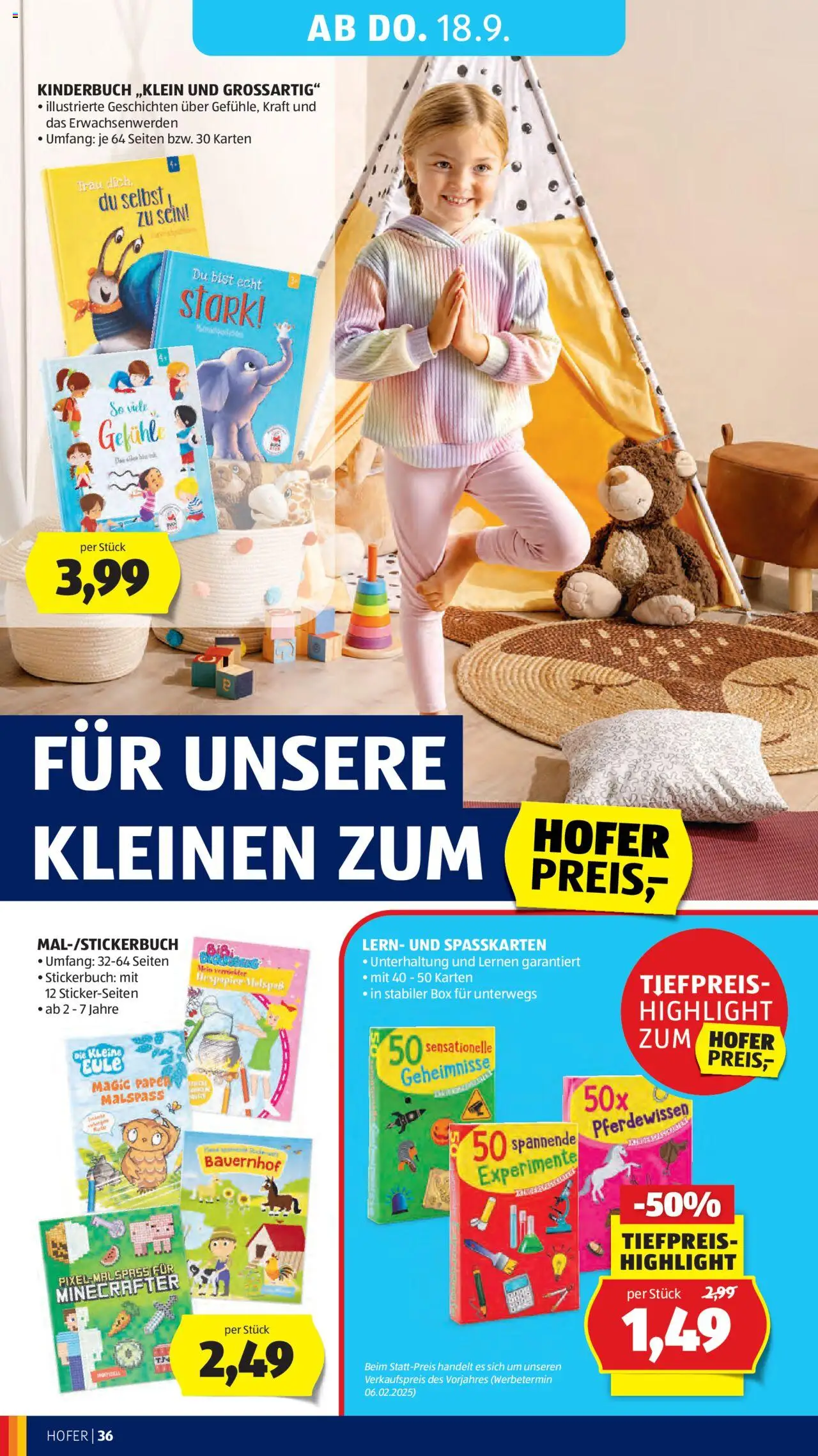 Hofer Flugblatt gültig ab 12.09.2025 | Seite: 40 | Produkte: Box