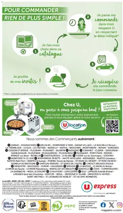 U Express - Prévisualisation de U Express - La carte Printemps Été valide à partir de 03.03.2026 | Page: 28 | Produits: Remorque, Tireuse à bière, Bière