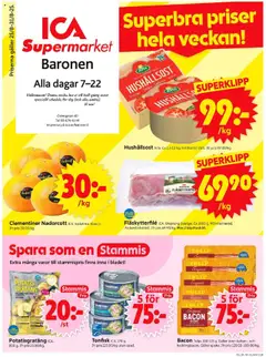 ICA Supermarket - Stockholm - Förhandsvisning av reklamblad från butik ICA Supermarket aktuell från 25.08.2025
