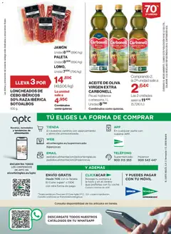 Vista previa El Corte Inglés ofertas válido desde el 20.11.2025 | Página: 41 | Productos: Aceite, Jamón, Aceite de oliva, Teléfono