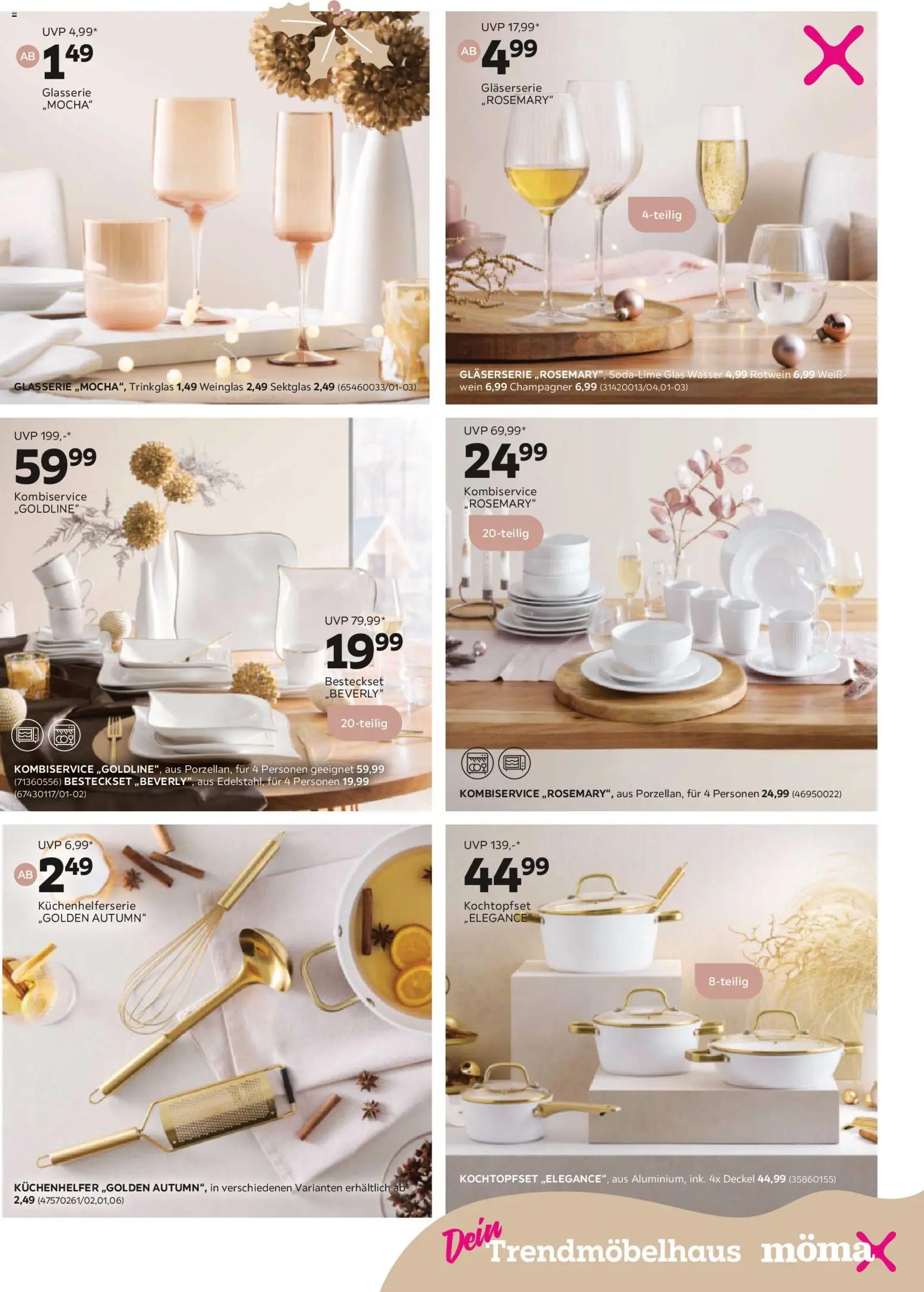 Mömax Prospekt aktuell gültig ab 28.10.2025 | Seite: 3 | Produkte: Wasser, Wein