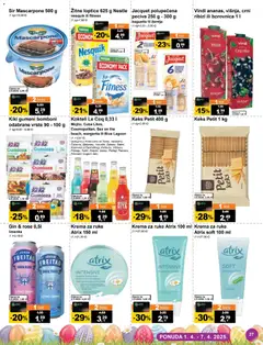 Katalog KTC - Pregled kataloga iz trgovine KTC, vrijedi od 01.04.2026 | Stranica: 27 | Proizvodi: Gin, Krema za ruke, Bomboni, Tonic