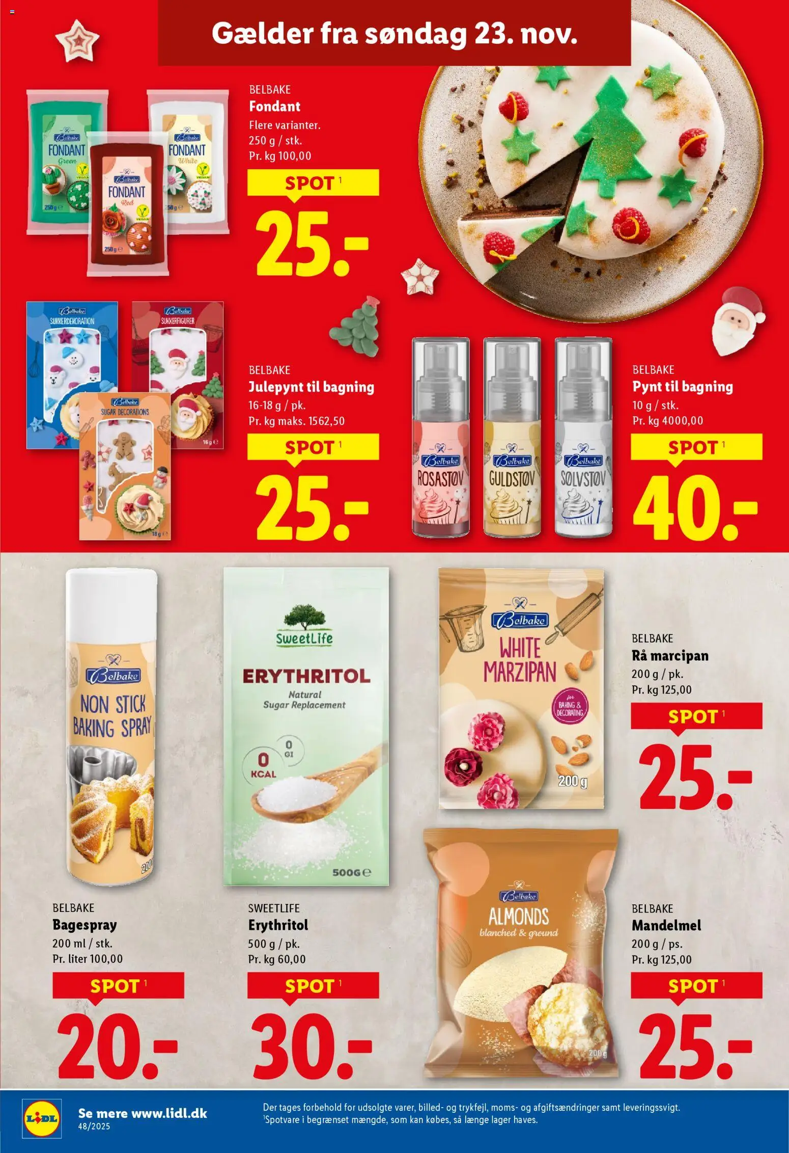 Lidl tilbudsavis – gyldig fra 23.11.2025 | Side: 18 | Produkter: Marcipan, Søm