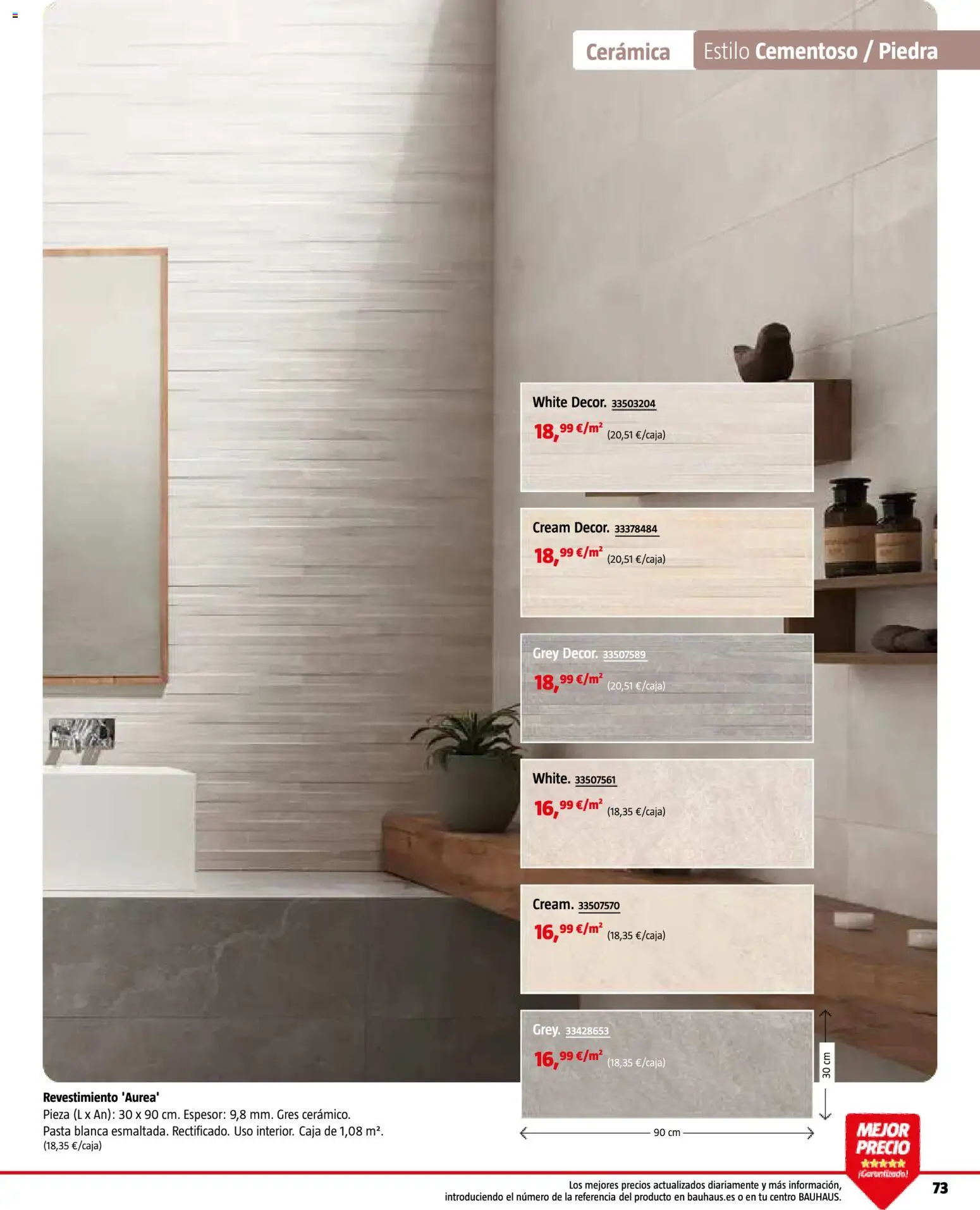 Bauhaus - Suelos y revestimientos │ válido desde el 24.02.2026 | Página: 73 | Productos: Pasta, Caja