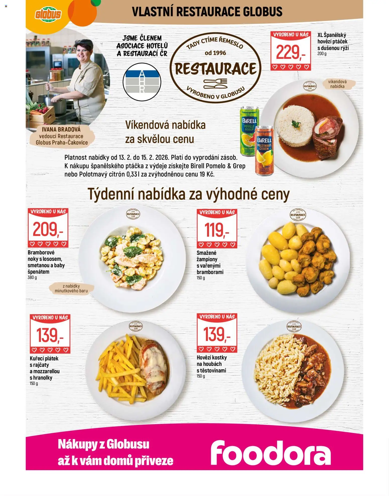 Globus leták - Praha Čakovice od 11.02.2026 | Strana: 9