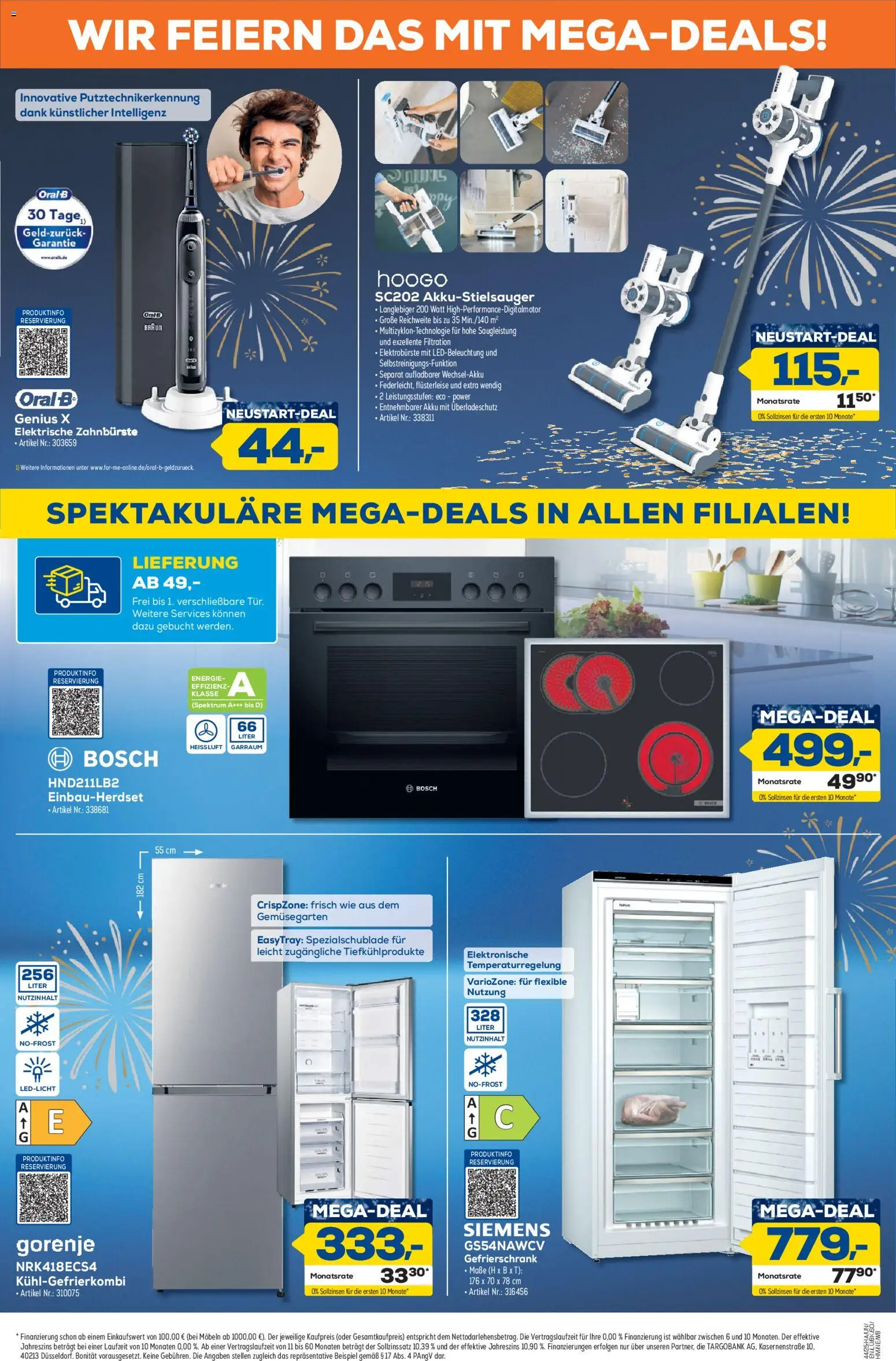 Euronics  Aus 8 wird 9! – gültig ab 23.10.2025 | Seite: 5 | Produkte: Bosch, Siemens, Gorenje, Elektrische zahnbürste