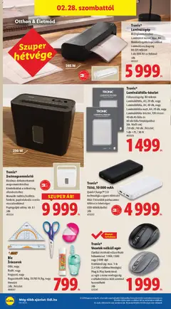 Lidl Akciós újság - amely érvényes a következő dátumtól: 26.02.2026 | Oldal: 48