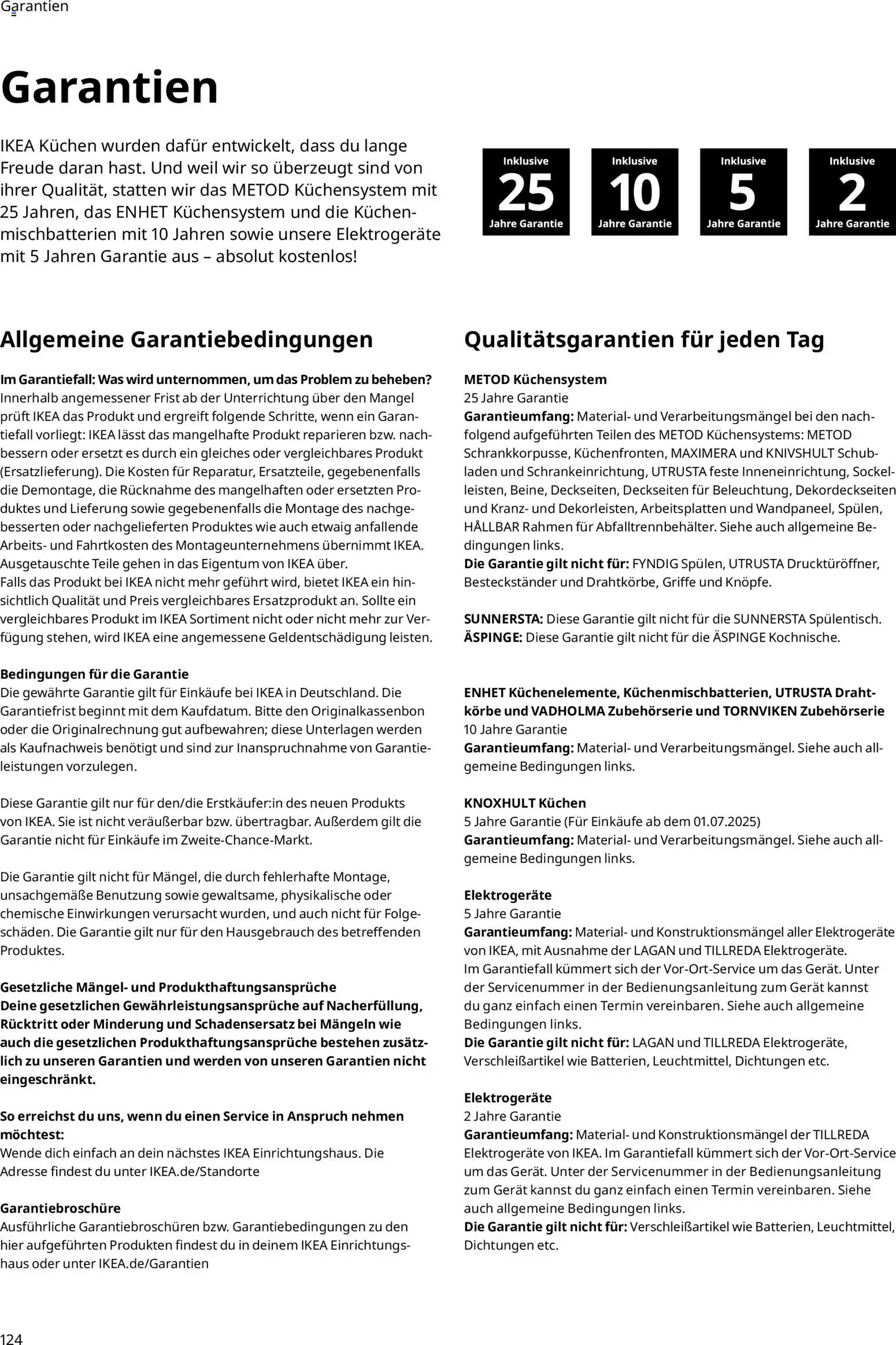 Ikea Prospekt 	 – gültig ab 01.04.2025 | Seite: 124 | Produkte: Kuchen