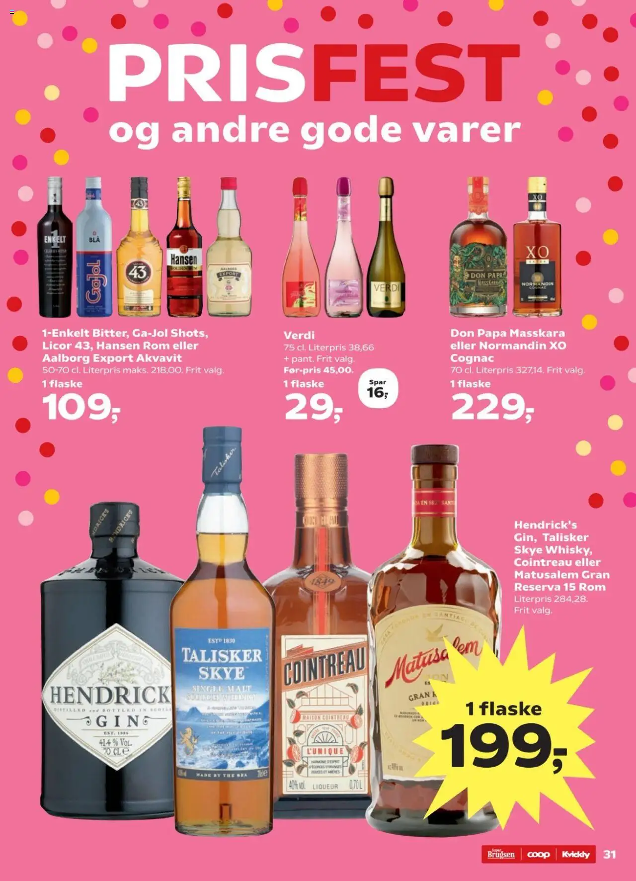 Super Brugsen Tilbudsavis gyldig fra 07.08.2025 | Side: 33 | Produkter: Rom