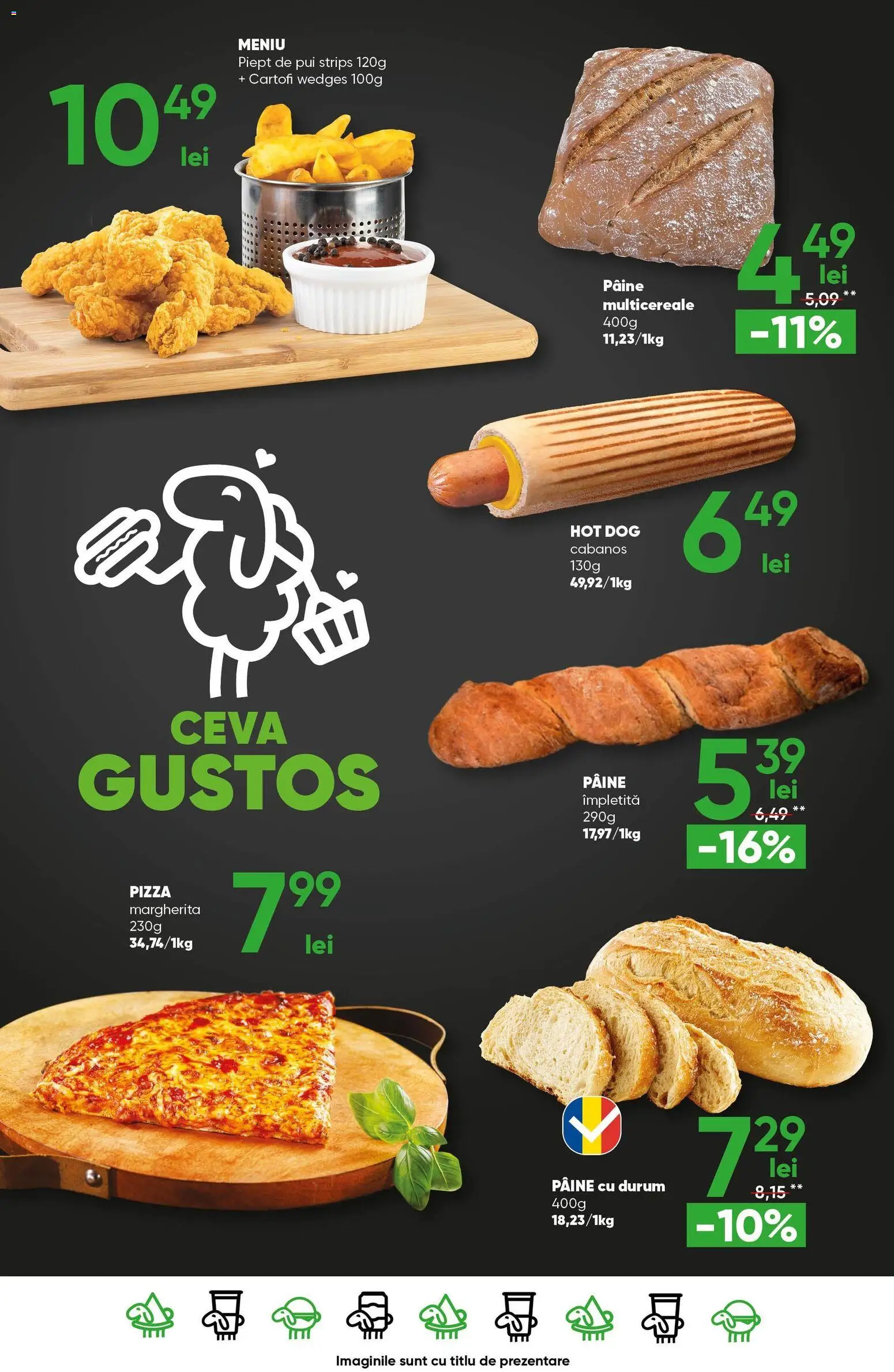 Noul catalog Profi – valabil de la 12.11.2025 | Pagină: 23 | Produse: Hacıyatmaz Kedi Oyuncağı, Pâine, Pizza, Cartofi