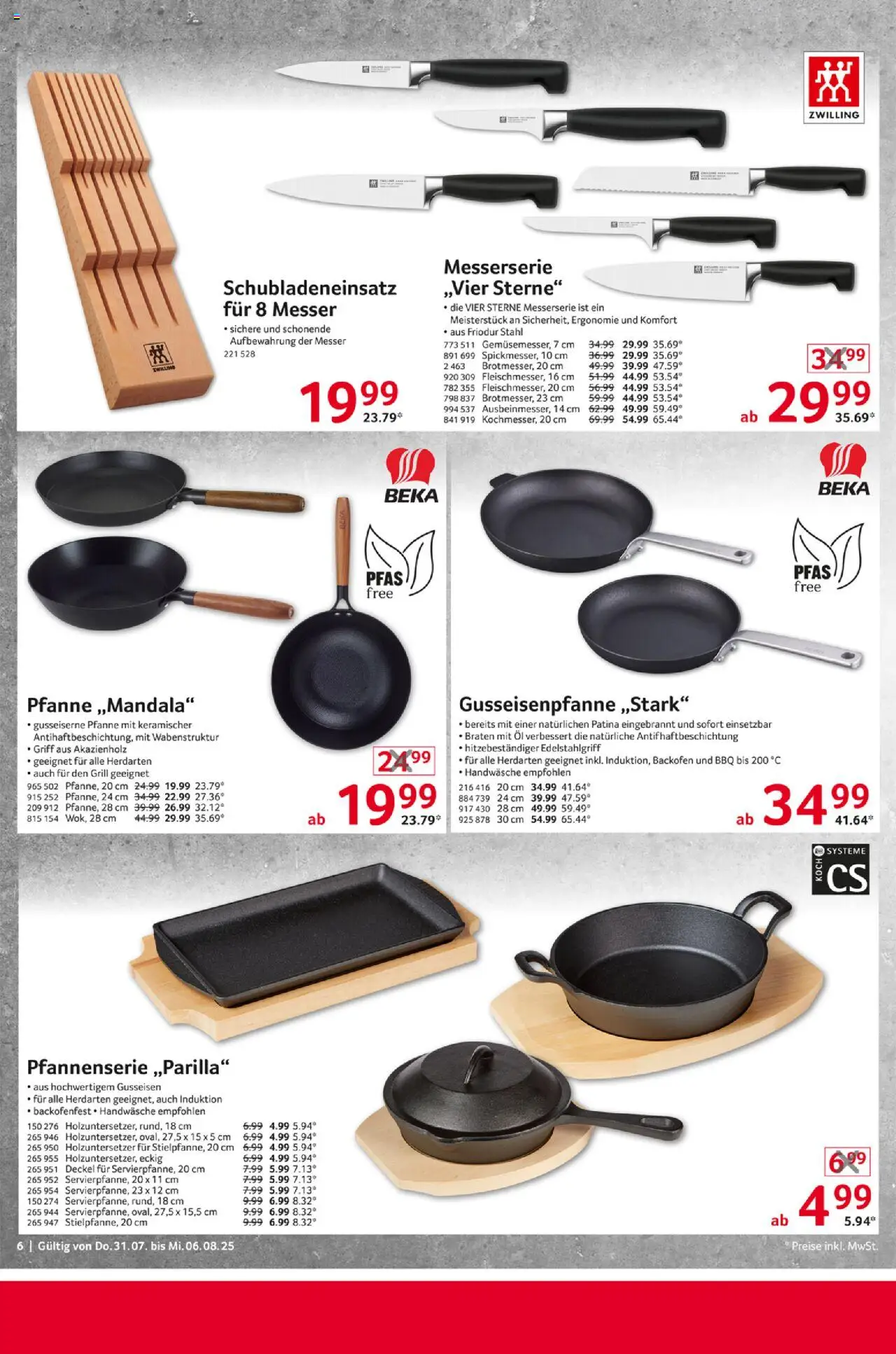 Selgros  Non Food - gültig ab dem 31.07.2025 | Seite: 6 | Produkte: Grill, Öl, Backofen