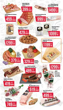 COOP akciós újság - amely érvényes a következő dátumtól: 16.04.2026 | Oldal: 2 | Termékek: Tepertőkrém, Csirkemell sonka, Szalámi, Szalonna
