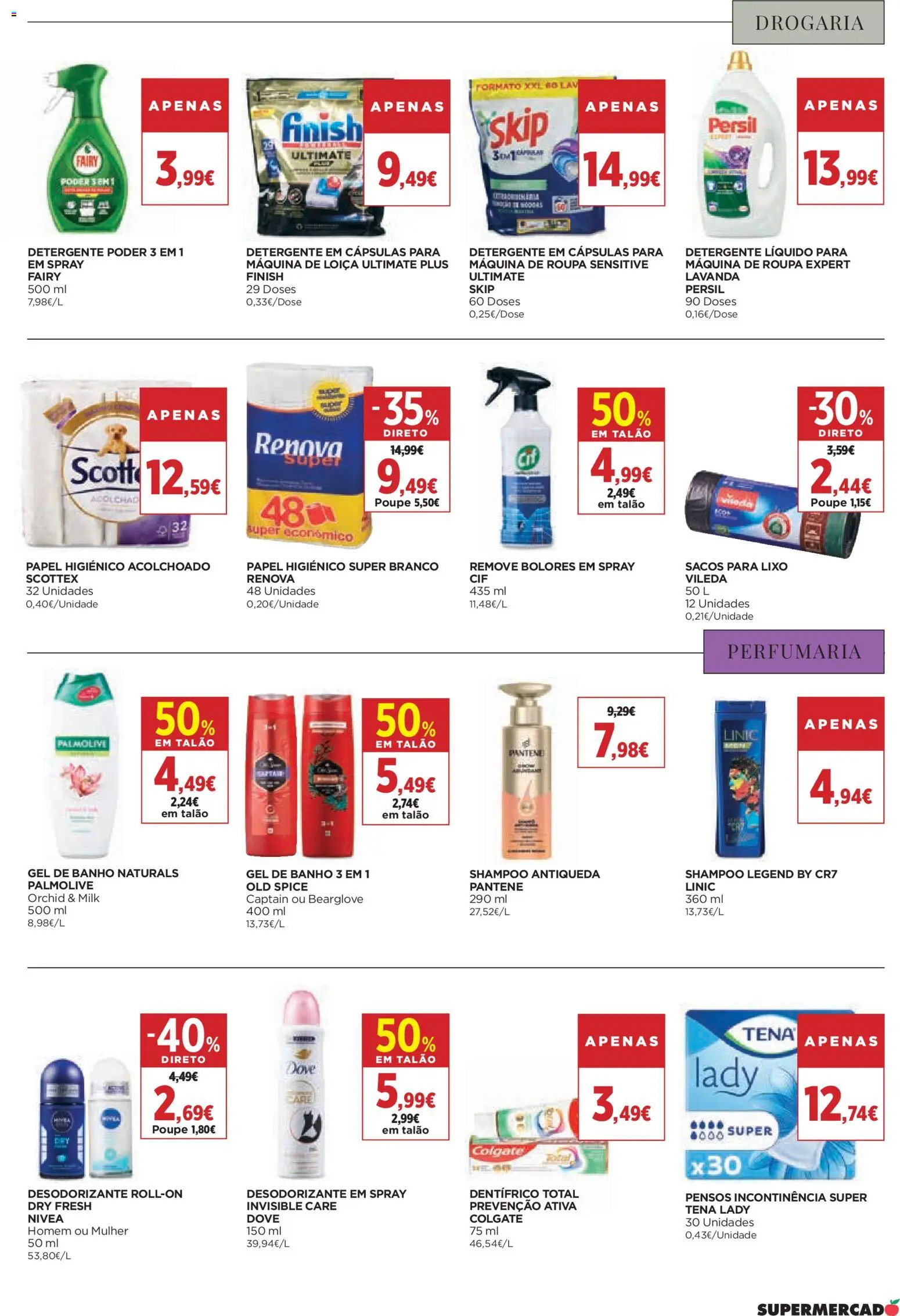 El Corte Ingles folheto │ válido de 30.01.2026 | Página: 27 | Produtos: Shampoo, Gel de banho, Desodorizante, Persil