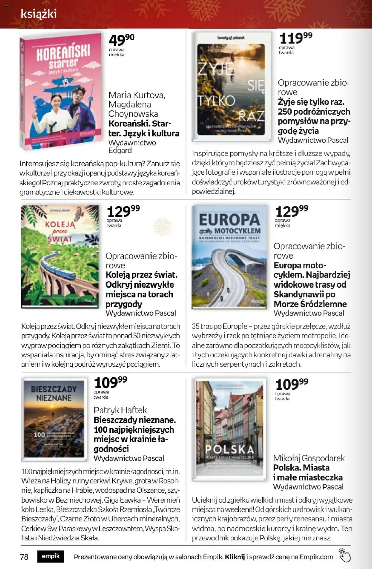 Empik promocje - Tom kultury Książki od 10.12.2025 | Strona: 78 | Produkty: Starter, Książki
