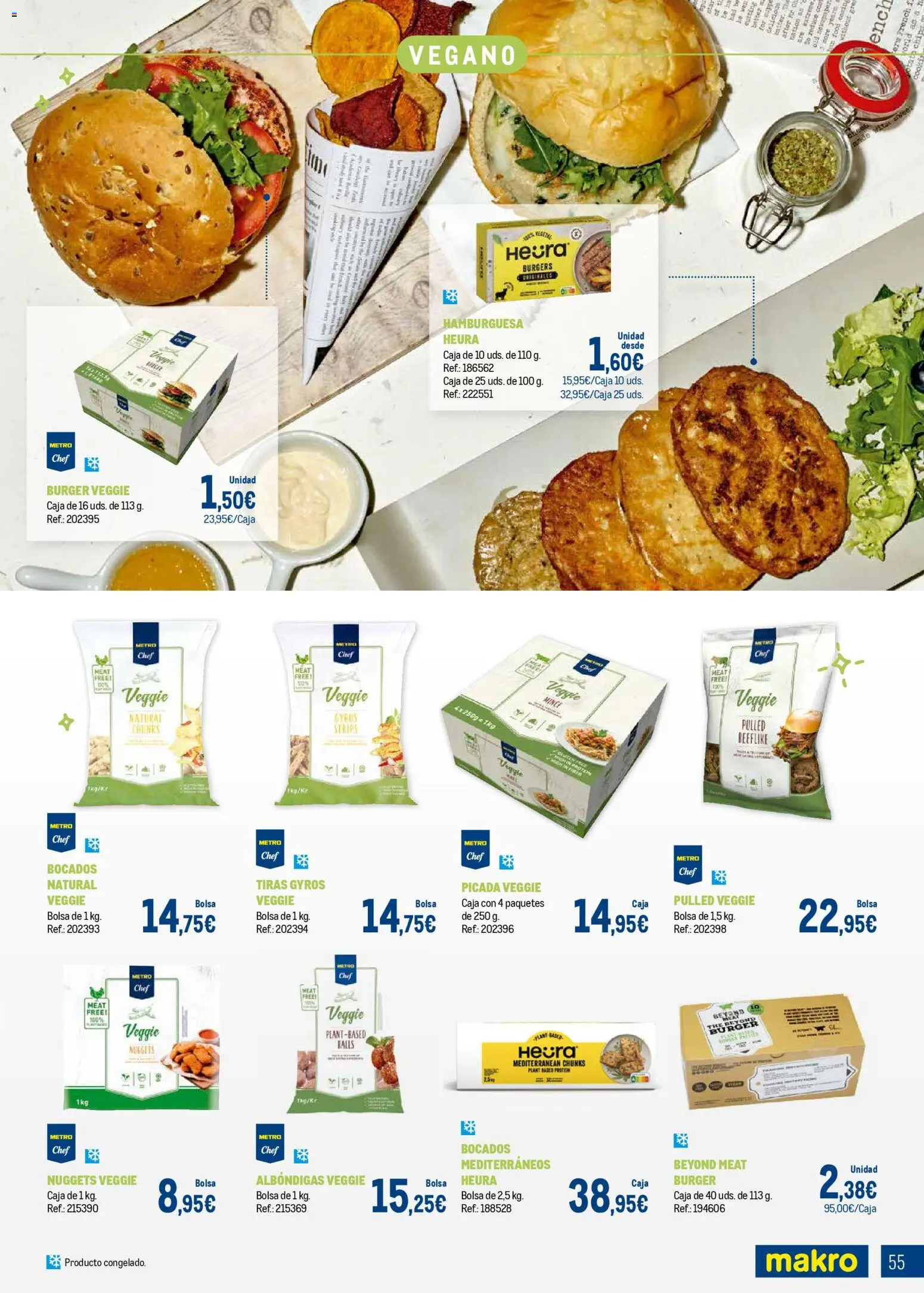 Makro - Expertos en carnes Canarias │ válido desde el 09.03.2026 | Página: 55 | Productos: Σόδα, Σοκολατούχο γάλα, Caja, Nuggets