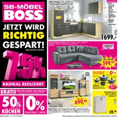 SB Möbel Boss Prospekt 	 gültig ab dem 26.07.2025