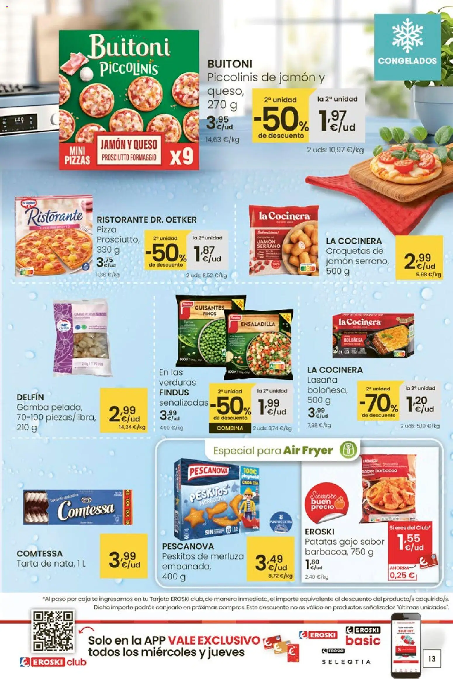 Eroski - Para un enero más ligero │ válido desde el 05.01.2026 | Página: 13 | Productos: Queso, Té, Barbacoa, Caja