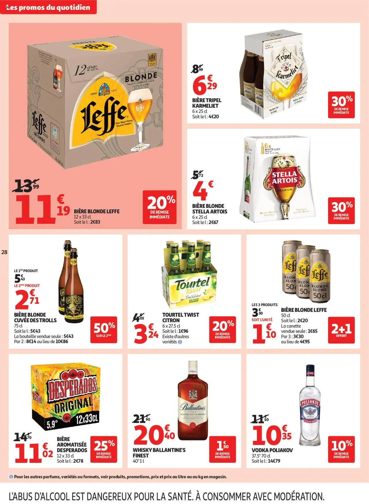  | Page: 28 | Produits: Vodka, Vodka Poliakov, Jus de citron, Jus