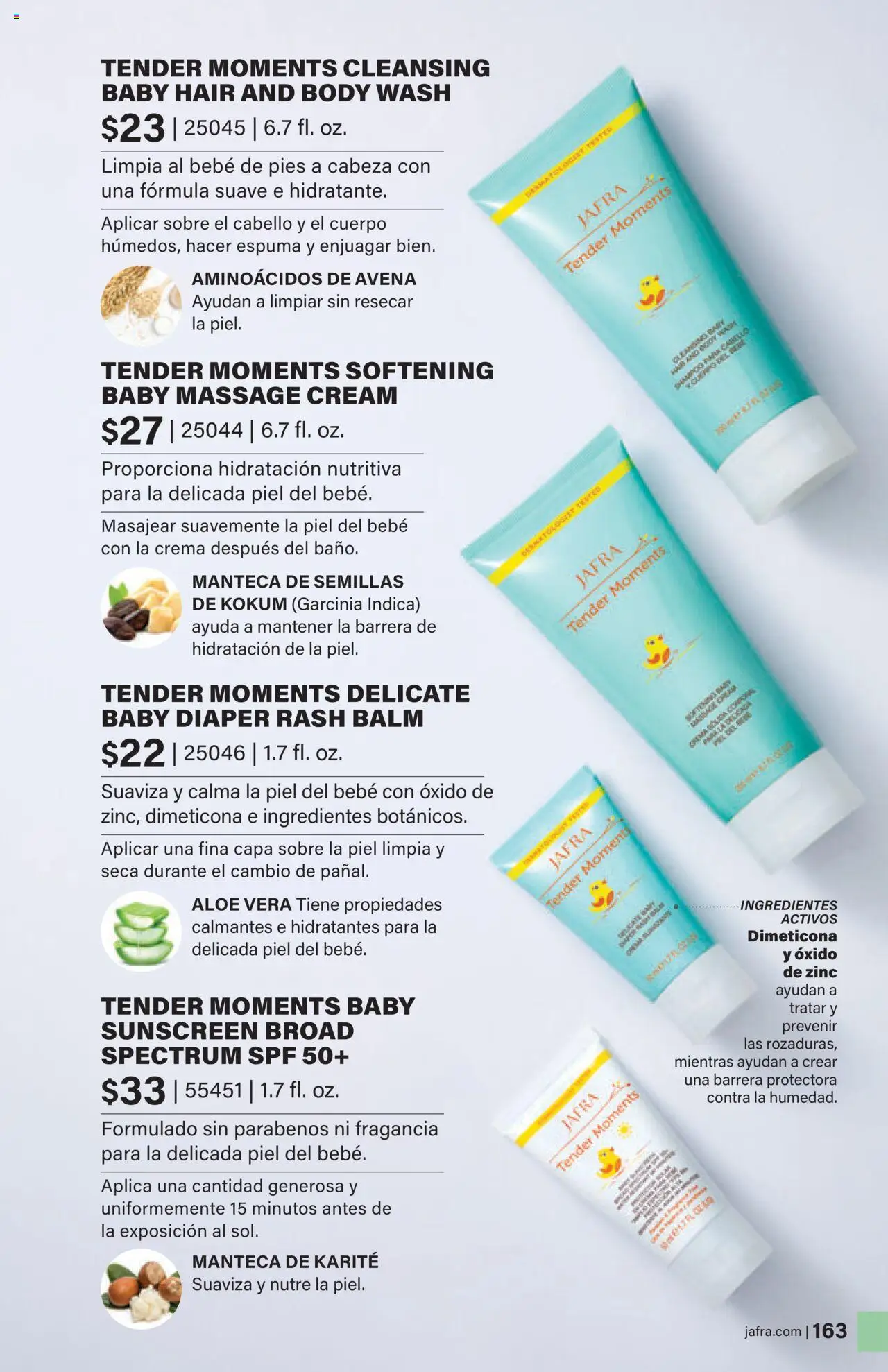 JAFRA folleto │ válido desde el 01.08.2025 | Página: 163 | Productos: Κρεμάστρα, Manteca, Γάλα σε σκόνη, Body