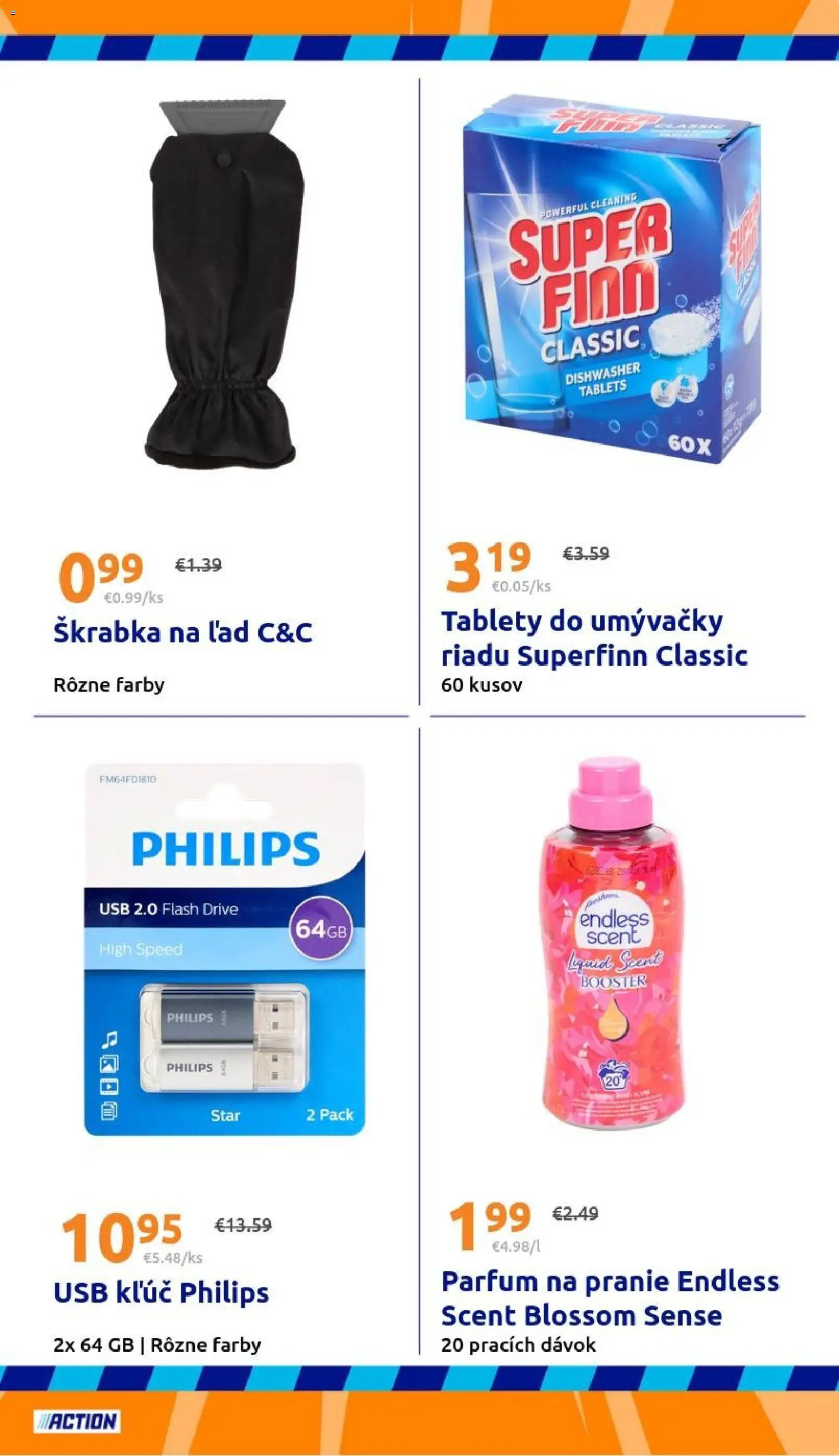 Nové Action akcie – leták je platný od 07.01.2026 | Strana: 25 | Produkty: Tablety do umývačky riadu, USB