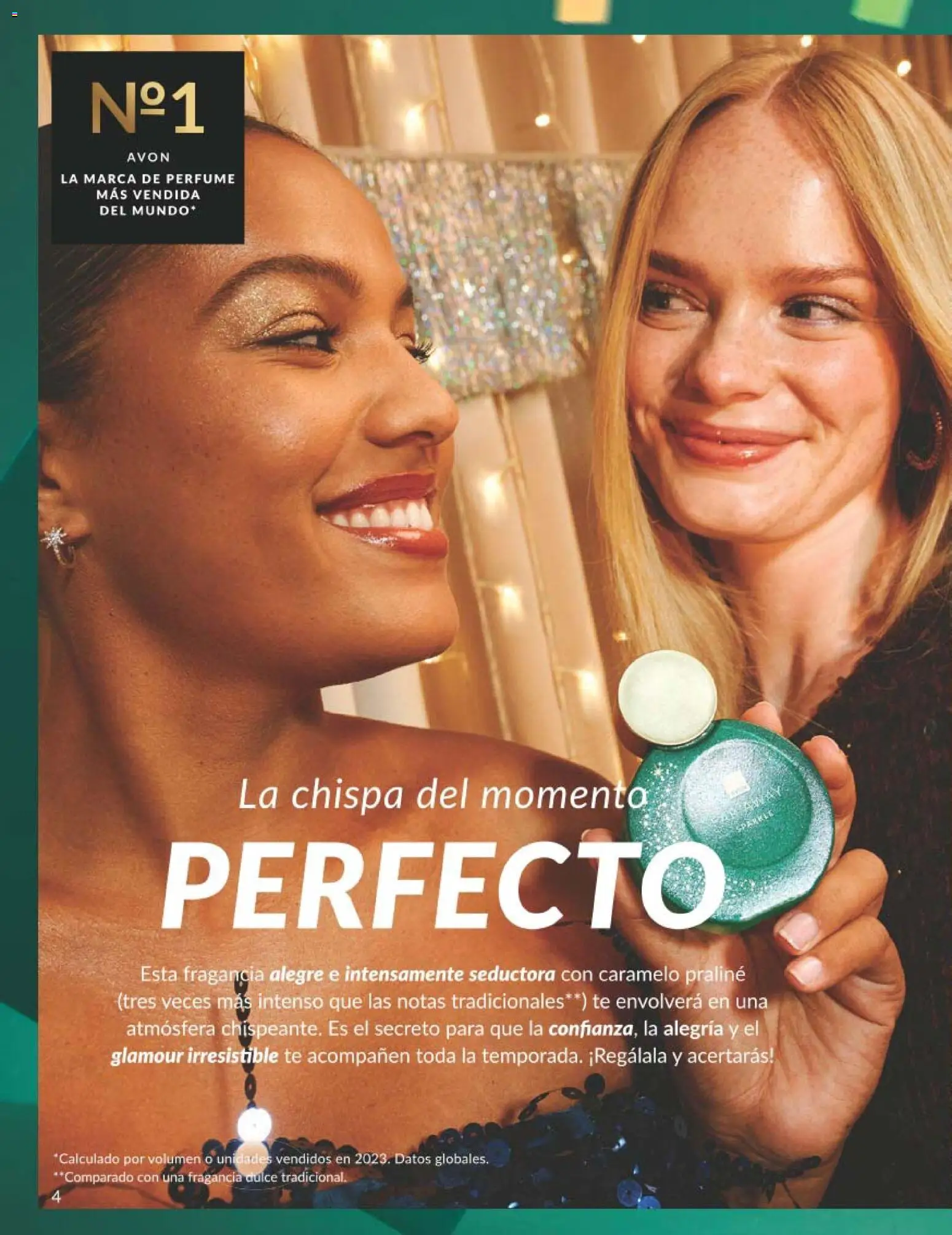 Catálogo AVON campaña 11 Black Friday │ válido desde el 01.11.2025 | Página: 4 | Productos: Perfume, Fragancia, Té